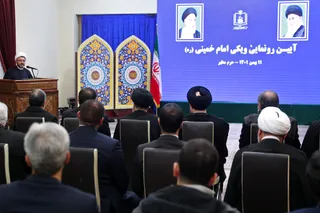 تصاویر رونمایی از دانشنامه الکترونیکی امام خمینی(ره)