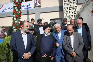 تصاویر حضور در مراسم بازگشایی مدارس