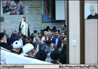 تصاویر نشست با جمعی از علما و سران طوایف خوزستان