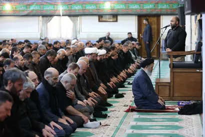 تصاویر برگزاری مراسم سوگواری شهادت امام حسین (ع) در نهاد ریاست جمهوری