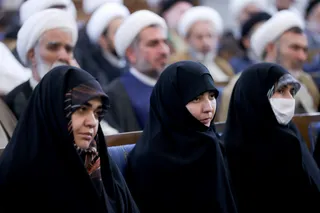 نشست با جمعی از علما و روحانیون