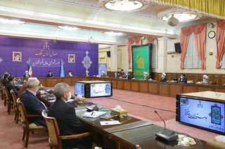 جلسه شورای عالی قوه قضاییه با حضور رئیس دستگاه قضا