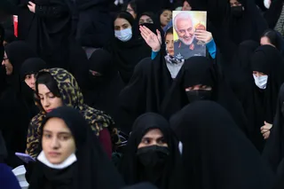 تصاویر مراسم سومین سالروز شهادت سردار سلیمانی