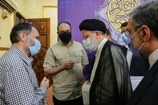 دیدار آیت‌الله رئیسی با هنرمندان