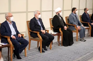تصاویر دیدار اعضای شورای عالی انقلاب فرهنگی با رهبر معظم انقلاب