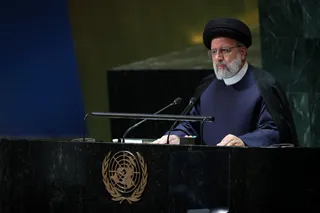 تصاویر سخنرانی رئیس جمهور در هفتاد و هشتمین نشست مجمع عمومی سازمان ملل