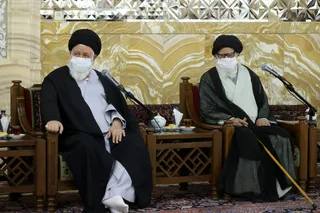 تصاویر دیدار با جمعی از علما و فضلای خراسان رضوی