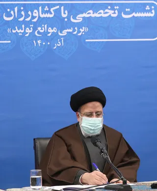 تصاویر نشست تخصصی کشاورزان و دامداران استان لرستان با آیت الله رئیسی