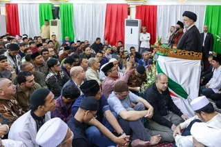 تصاویر حضور و سخنرانی در مرکز فرهنگی اسلامی جاکارتا