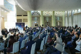 دیدار رمضانی با جمعی از هنرمندان
