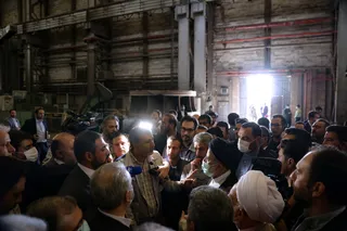 تصاویر بازدید از کارخانه آذرآب اراک