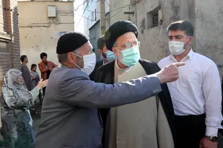 تصاویر بازدید سرزده رئیس جمهور از محله شهید هرندی تهران