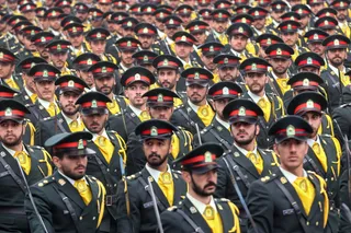 مراسم دانش‌آموختگی دانشجویان دانشگاه علوم انتظامی