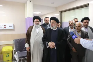 تصاویر بهره‌برداری از بیمارستان 32 تختخوابی شهید سلیمانی بهمئی