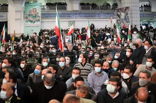 تصاویر مراسم بزرگداشت دومین سالگرد شهادت سردار حاج قاسم سلیمانی