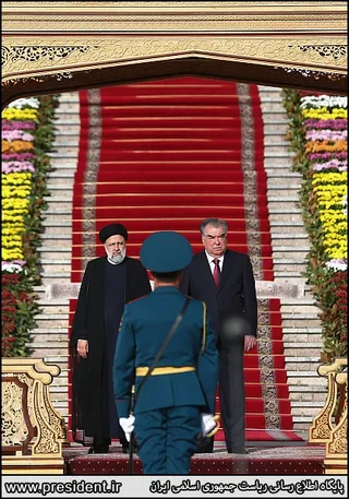 تصاویر استقبال رسمی امامعلی رحمان از آیت الله رئیسی
