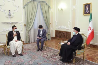 عکس دیدار وزیر امور خارجه پاکستان با آیت‌الله رئیسی