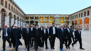 تصاویر بازدید از مسجد اموی دمشق