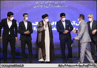 تصاویر تجلیل از مدال آوران المپیک و پارالمپیک ۲۰۲۰ توکیو
