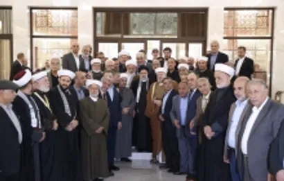 تصاویر بازدید از مسجد اموی دمشق
