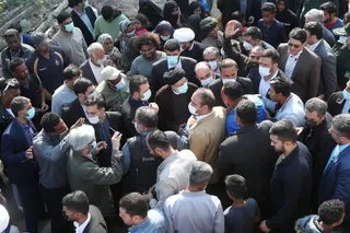 تصاویر حضور در جمع اهالی محله صحرا جزیره هرمز