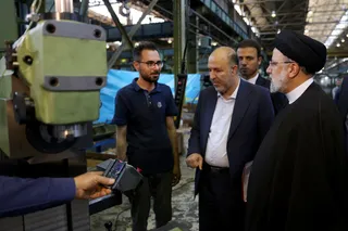 تصاویر بازدید از کارخانه ماشین سازی تبریز