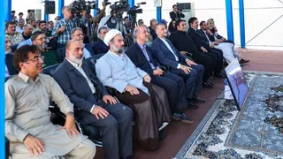 تصاویر  افتتاح پست و خط تبادل برق میان ایران و پاکستان