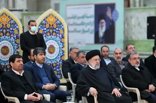 تصاویر تجدید میثاق آیت الله رئیسی و اعضای هیأت دولت با آرمان‌های امام راحل و شهدای انقلاب اسلامی
