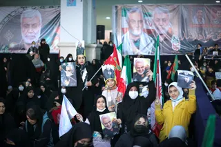 تصاویر مراسم سومین سالروز شهادت سردار سلیمانی