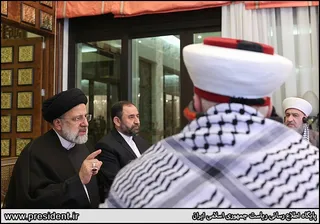 تصاویر نشست با جمعی از اندیشمندان فلسطینی