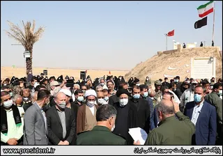 تصاویرحضور در یادمان شهدای قلاویزان واقع در نقطه صفر مرزی شهرستان مهران