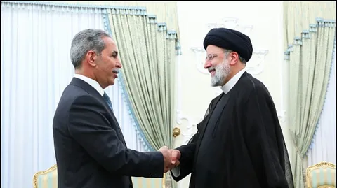 فیلم دیدار رییس شورای عالی قضایی عراق با رییس جمهور