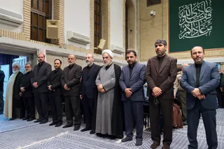 مراسم بزرگداشت رئیس جمهور شهید و همراهان در حسینیه امام خمینی (ره)