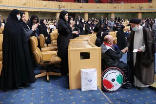 تصاویر آیین تجلیل از بانوان مدال آور ورزش ایران اسلامی