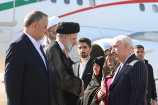 ورود رئیس جمهور به استان سمنان