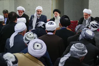 تصاویر دیدار با علمای اهل سنت و شیعه در کردستان