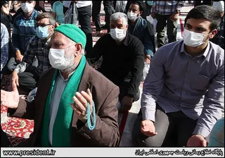 سخنرانی در جمع مردم طبس در امامزاده حسین بن موسی الکاظم(ع)