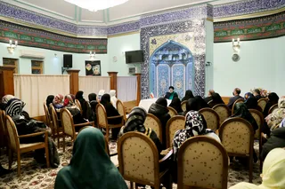 تصاویر دیدار رئیس جمهور با بانوان خانواده‌های ایرانی ساکن مسکو