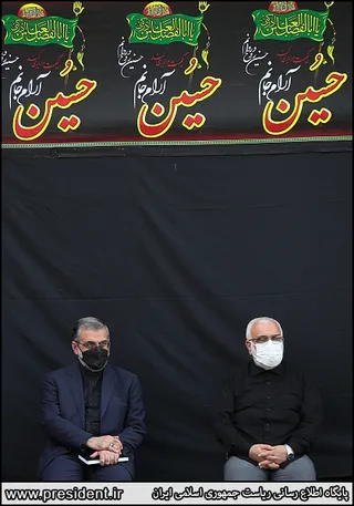 تصاویر روز عاشورا در نهاد ریاست جمهوری