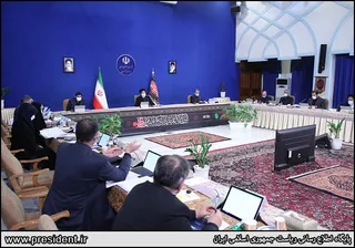 تصاویر جلسه هیات دولت