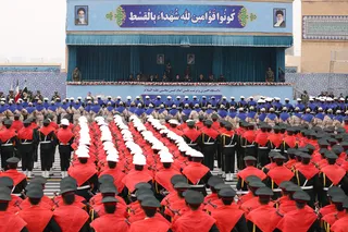 مراسم دانش‌آموختگی دانشجویان دانشگاه علوم انتظامی