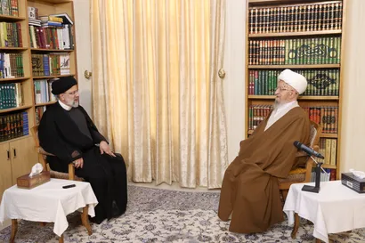 تصاویر دیدار با آیت الله العظمی مکارم شیرازی