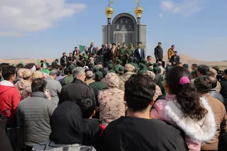 تصاویر حضور در یادمان شهید محمد بروجردی