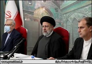 تصاویر نشست بازرگانان ایرانی مقیم عشق آباد با دکتر رئیسی