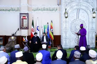 تصاویر نشست بین ادیان در مسجد ملی کامپالا
