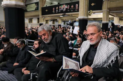 مراسم بزرگداشت رئیس جمهور شهید و همراهان در حسینیه امام خمینی (ره)