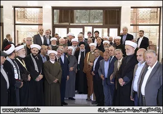 تصاویر نشست با جمعی از اندیشمندان فلسطینی