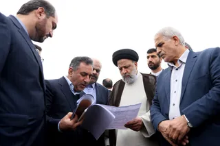 تصاویر بازدید رئیس جمهور از پروژه های خط انتقال پساب بهداشتی و کمربندی جنوبی پاکدشت