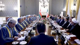 تصاویر نشست هیئت های عالیرتبه ایران و عمان