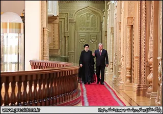 دیدار دوجانبه روسای جمهور ایران و تاجیکستان